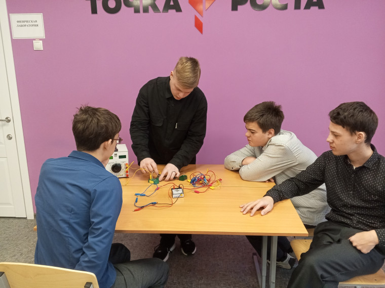 Точка роста в МОУ Богдашкинской СШ.